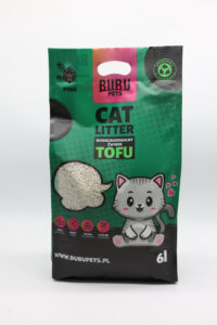 Bubu Pets männi lõhnaga tofu kassiliiv 2,5 kg / 6L