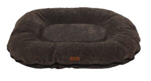 Cazo Oval Bed Reda pruun pesa koertele 75x100x15 cm