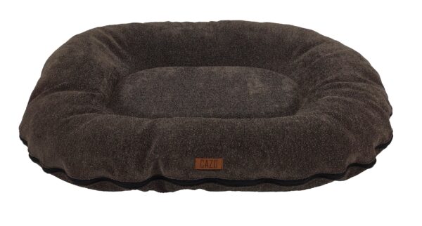 Cazo Oval Bed Reda pruun pesa koertele 90x120x16 cm