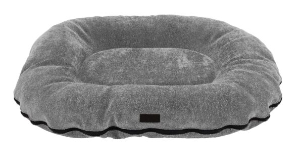 Cazo Oval Bed Reda hall pesa koertele 75x100x15 cm
