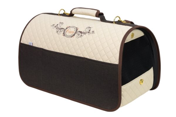 Cazo Carrier Exclusive beež pruun transpordikott 50x27x26 cm