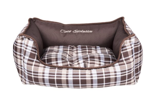 Cazo Soft Bed Scotland Line pruun pesa koertele 95x70 cm