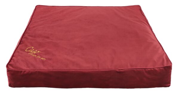Cazo Mattress Milan punane madrats koertele 90x75x15 cm
