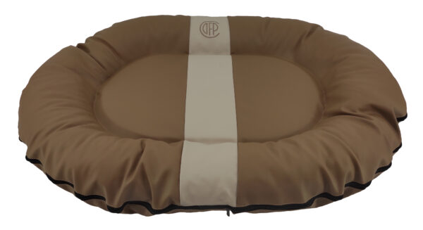 Cazo Oval Bed Oslo latte tooni pesa koertele 90x120x16 cm