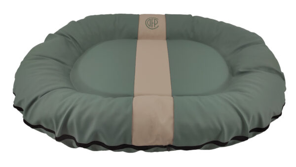 Cazo Oval Bed Oslo roheline pesa koertele 60x80x14 cm
