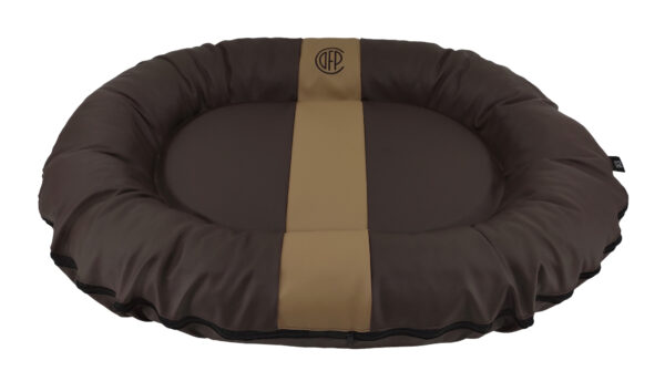 Cazo Oval Bed Oslo pruun pesa koertele 105x140x17 cm