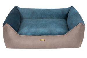 Cazo Soft Bed Velvet Turquoise pesa koertele 55x42 cm