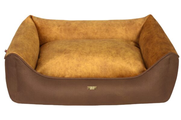 Cazo Soft Bed Velvet Gold pesa koertele 93x72 cm