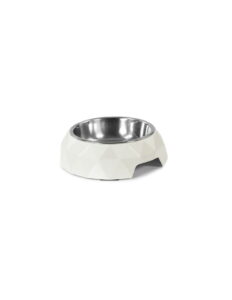 Record valge melamiinist alusega kauss koerale ø 14cm - 160ml