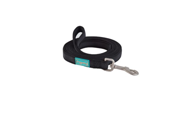Freedog XL must nailonist jalutusrihm 20mm x 500cm