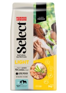 Select Adult Light Chicken/Turkey and Rice koeratoit 3kg