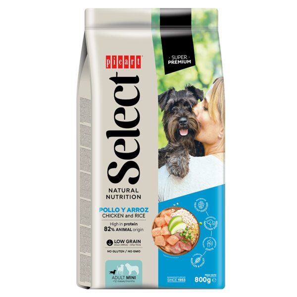 Select Mini Adult Chicken and Rice koeratoit 800g