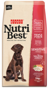 Nutribest Adult Sensitive Salmon & Rice koeratoit 3kg