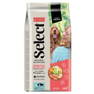 Select Adult Sensitive Salmon and Rice koeratoit 12kg