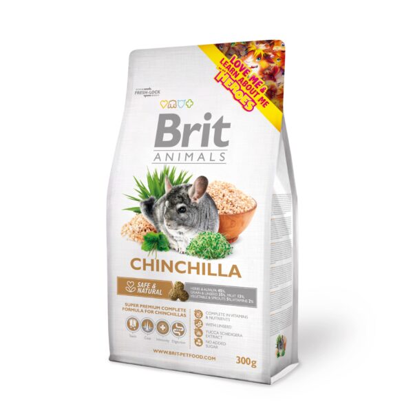 Brit Animals Chinchilla täissööt tšintšiljadele 300g