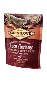 Carnilove Duck & Turkey for Large Breed kassitoit 400g