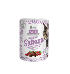 Brit Care SuperFruits Salmon kassimaius lõhega 100g