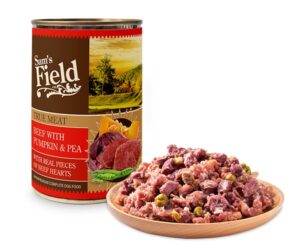 Sam's Field Beef with Pumpkin & Pea konserv koertele 400g