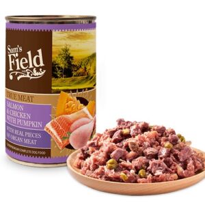 Sam's Field Salmon & Chicken with Pumpkin konserv koertele 400g