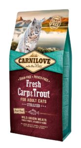 Carnilove Fresh Carp & Trout for Sterilised kassitoit 6 kg