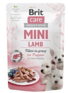 Brit Care Mini Lamb fillets in gravy einekotike kutsikatele 85g