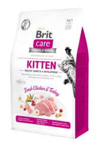 Brit Care Cat Grain-Free Kitten Healthy Growth kassitoit 0,4kg