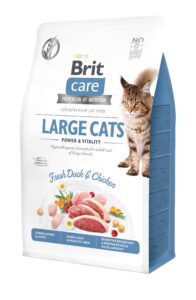 Brit Care Cat Grain-Free Large Cats Power Vitality kassitoit 0,4 kg