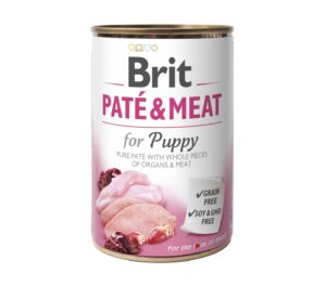 Brit Care Chicken & Turkey Paté & Meat for Puppy konserv kutsikatele 400g
