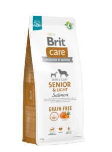 Brit Care Grain-Free Senior & Light Salmon koeratoit 12kg