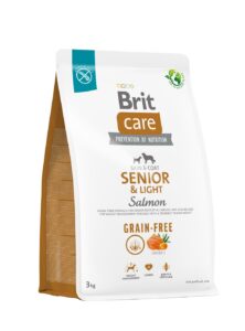 Brit Care Grain-Free Senior & Light Salmon koeratoit 3kg