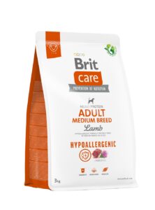 Brit Care Hypoallergenic Adult Medium Breed Lamb koeratoit 3kg