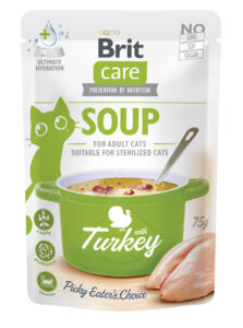 Brit Care Soup with Turkey kalkunisupp kassidele 75g