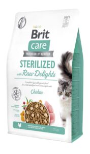 Brit Care Grain-Free Sterilized with Raw Delights kassitoit 2kg