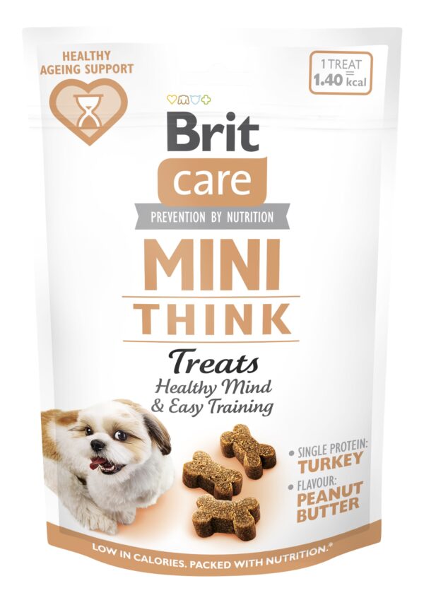 Brit Care Mini Snack Think maiused koertele 50g