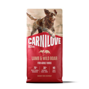 Carnilove Active Lamb & Wild Boar Adult koeratoit 12kg