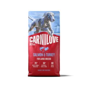 Carnilove Active Salmon & Turkey Adult LB koeratoit 12kg