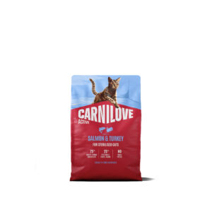 Carnilove Active Salmon & Turkey Adult Sterilised kassitoit 2kg