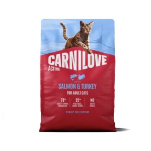Carnilove Active Salmon & Turkey Adult kassitoit 2kg