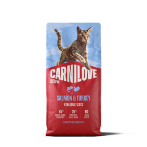 Carnilove Active Salmon & Turkey Adult kassitoit 6kg