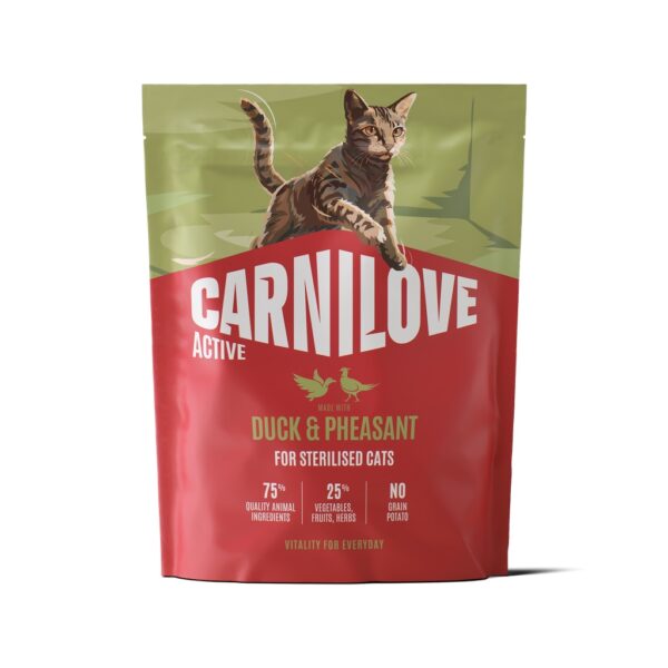 Carnilove Active Duck & Pheasant Adult Sterilised kassitoit 0,4kg