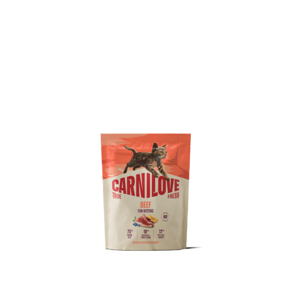 Carnilove True Fresh Beef Kitten kassitoit 0,4kg