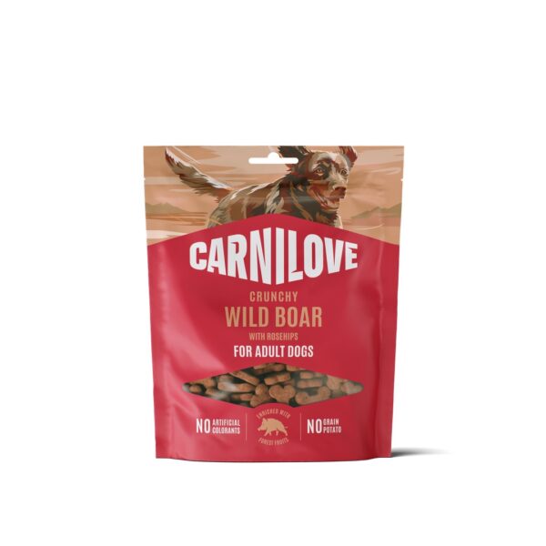 Carnilove Wild Boar with Rosehips maiused koerale 200g