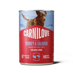 Carnilove Salmon & Turkey konserv koertele 400g
