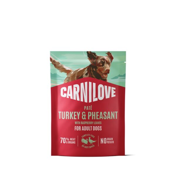 Carnilove Pate Turkey & Pheasant märgtoit koertele 300g