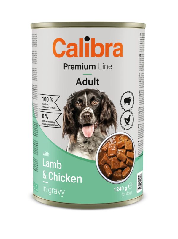 Calibra Premium Lamb & Chicken konserv koertele 1240g