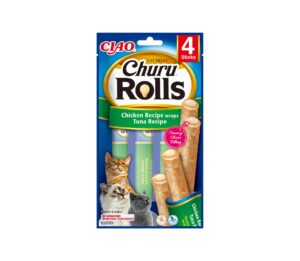 Churu Rolls kassimaius kana ja tuunikalaga 4x10g