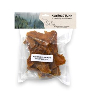 Koerustükk kuivatatud kalkuni rinnafilee koerale 200g