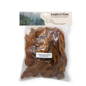 Koerustükk kuivatatud kalkuni rinnafilee koerale 1kg