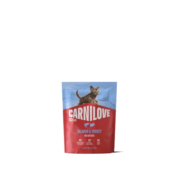 Carnilove Active Salmon & Turkey Kitten kassitoit 0,4kg