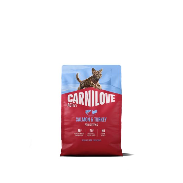 Carnilove Active Salmon & Turkey Kitten kassitoit 2kg